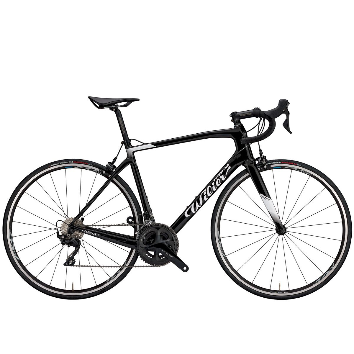 Wilier Rennrad GTR Team - Disc Shimano 105 - black/white gl&