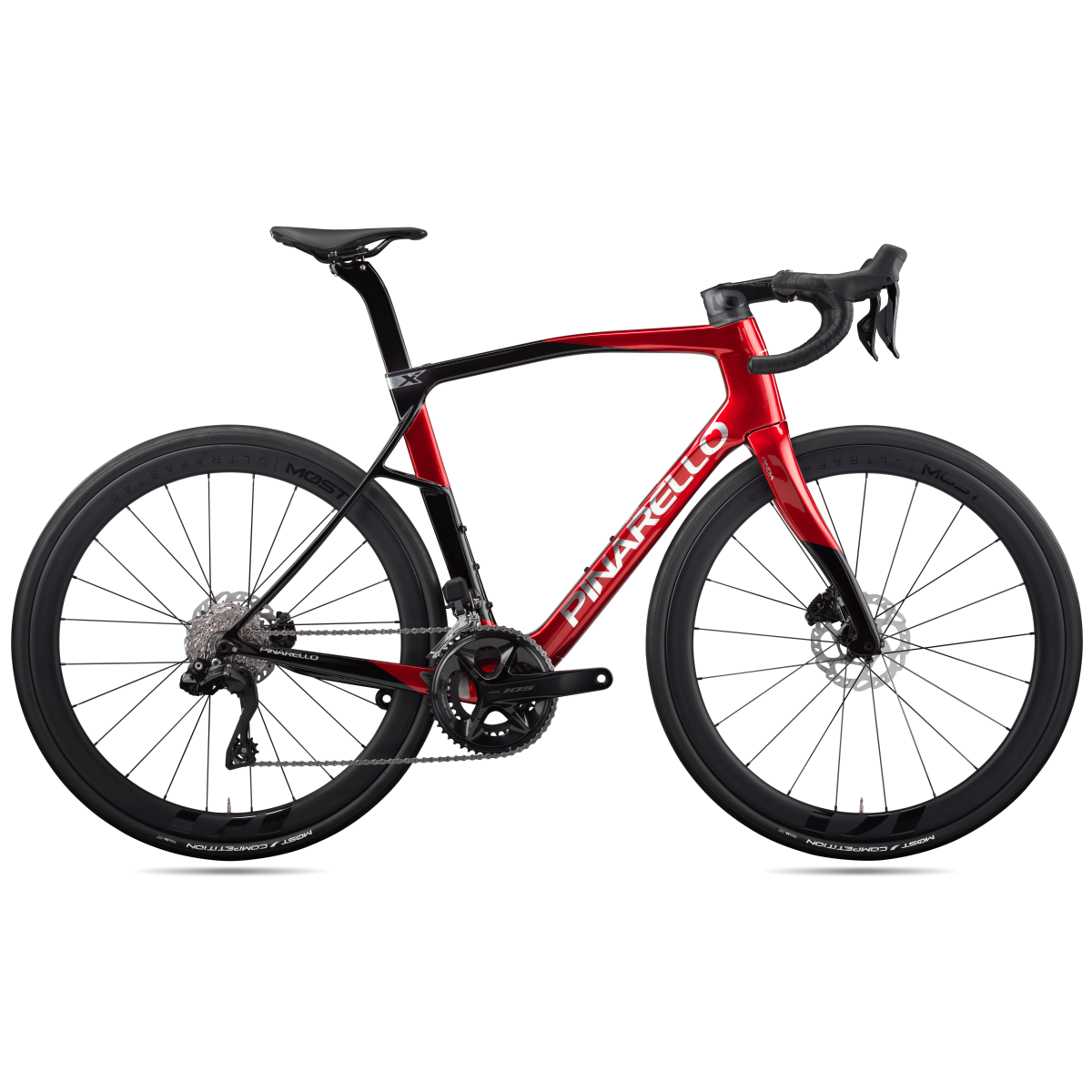 Pinarello X5 Disc | Rennrad | Starry Red Shiny | 105 Di2 Dis
