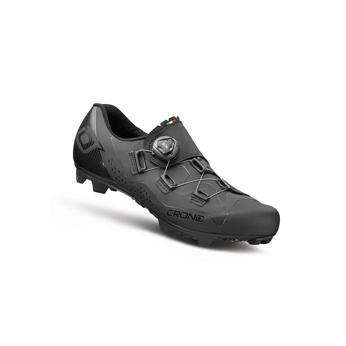 Crono CX-3.5 Gravel- und Mountainbikeschuh schwarz