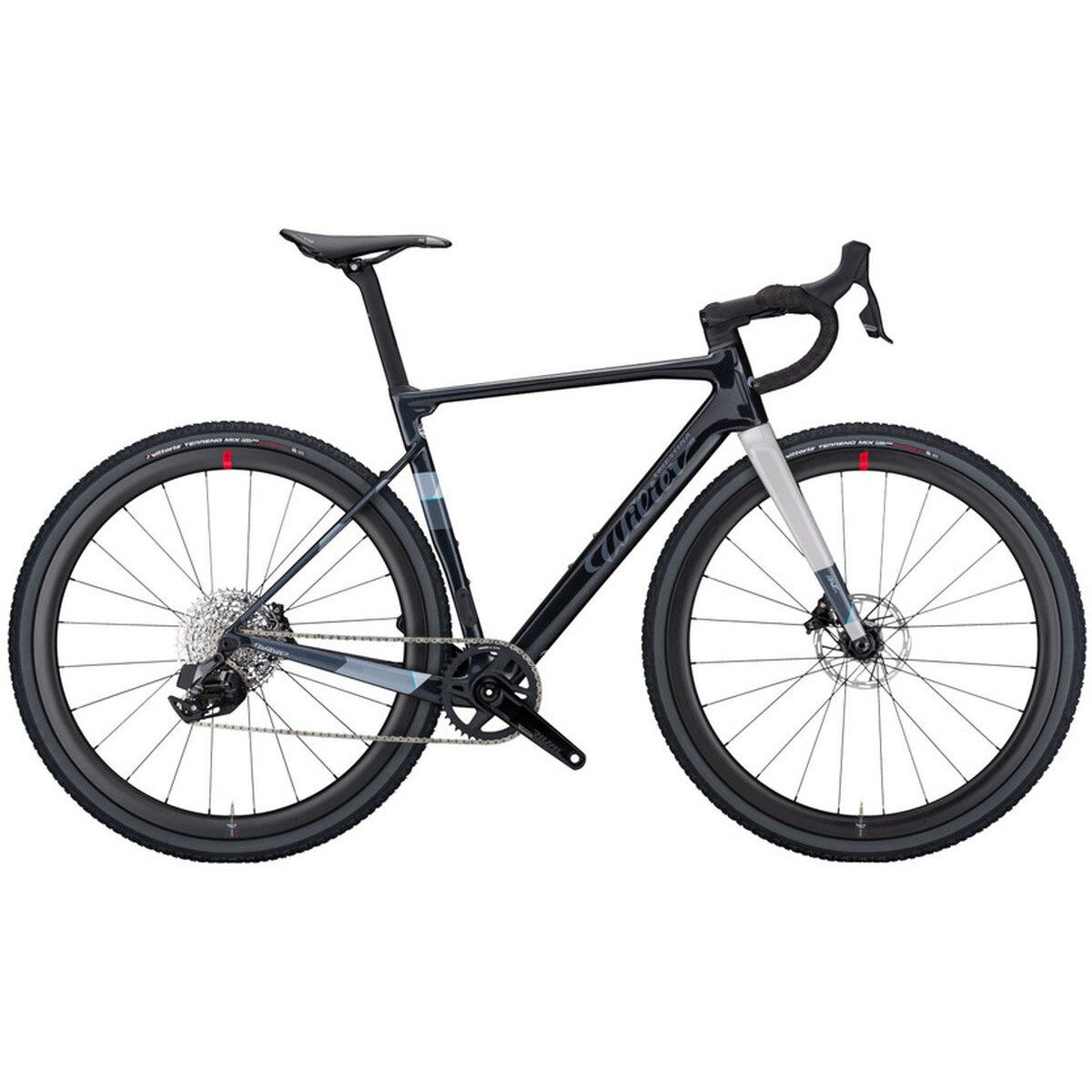 Wilier Rave SL | Gravel-Bike | GRX 1x12 | schwarz-silber gl&