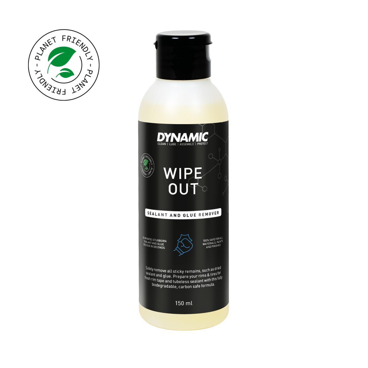 Dynamic Bike Care Wipe Out Dichtmilch- und Klebstoffentferne