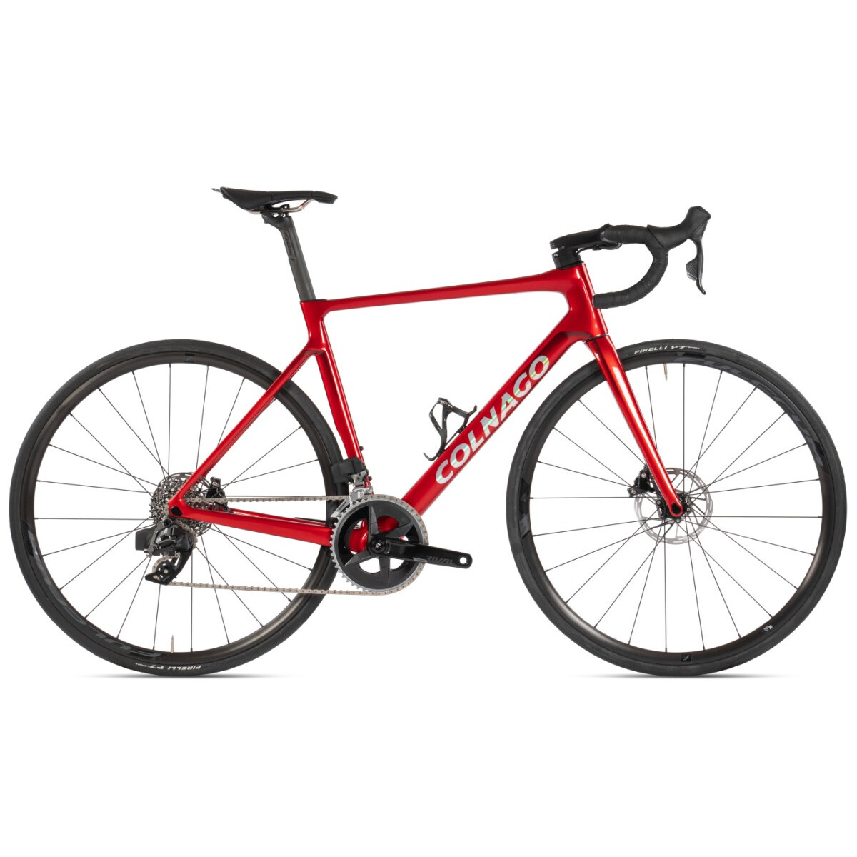 Colnago Rennrad | V4 Disk | 105 Di2 Di2 2x12 | Rot - VDRD