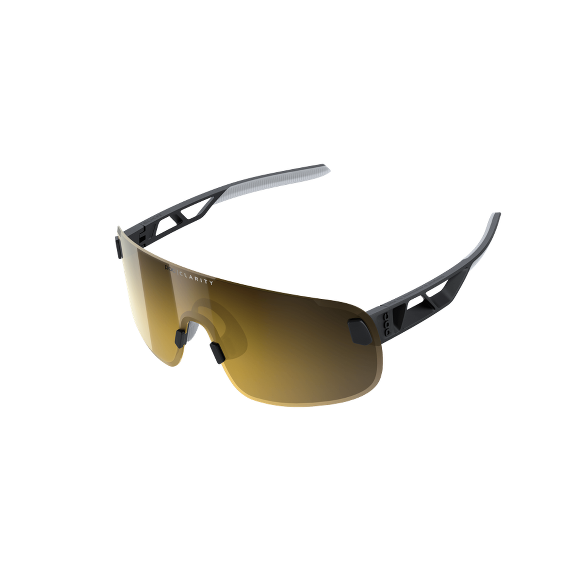 POC Sonnenbrille Elicit Uranium Black / Clarity Road Partly 
