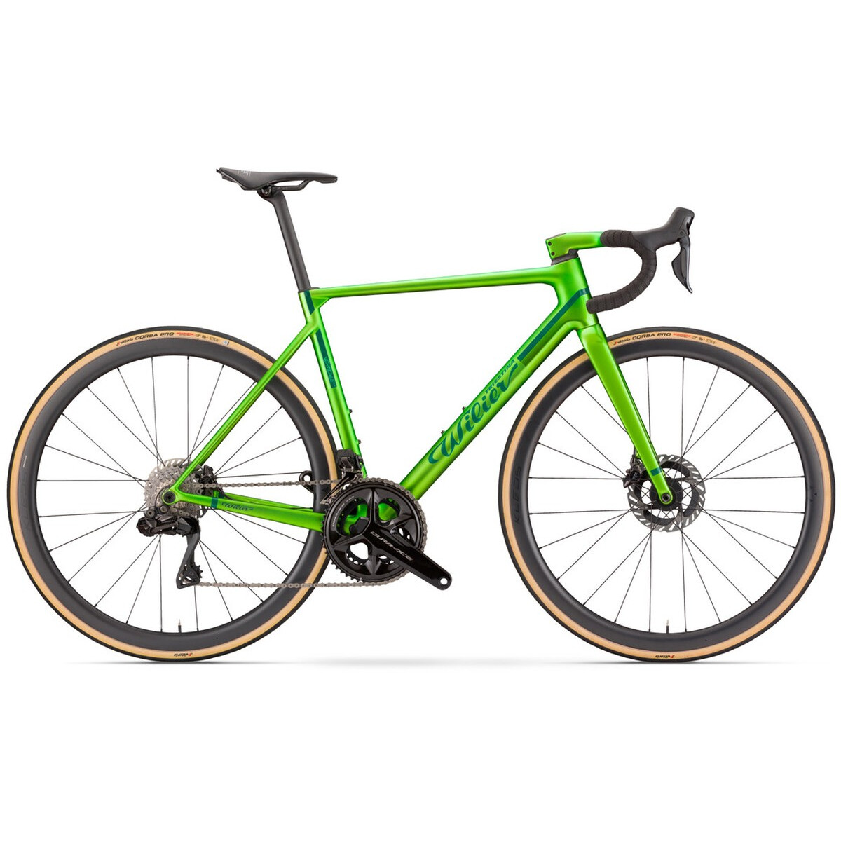 Wilier Verticale SLR 2027 Rennrad | Dura Ace Di2 2x12 | Powe