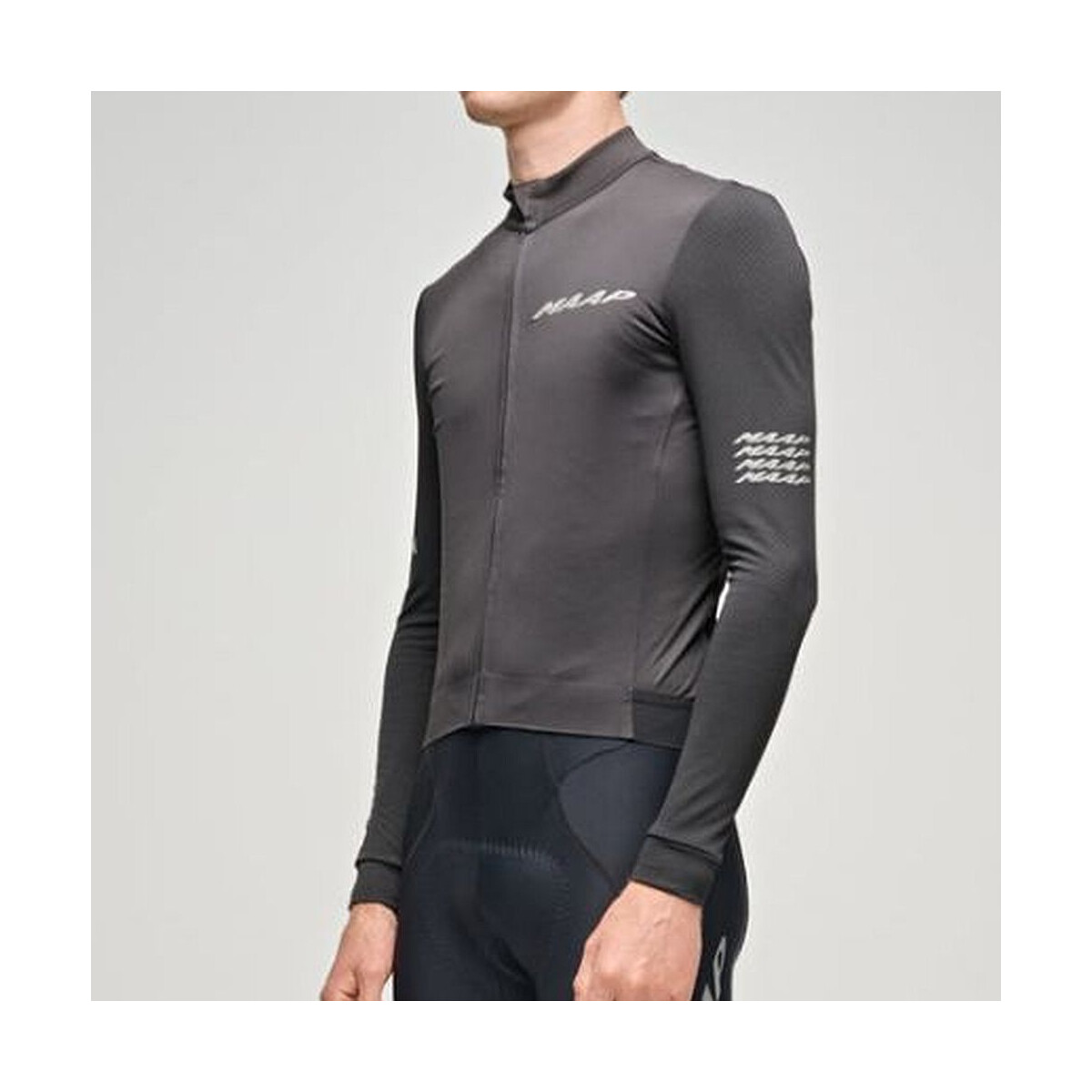 MAAP Emerge Thermal Langarm Trikot Black
