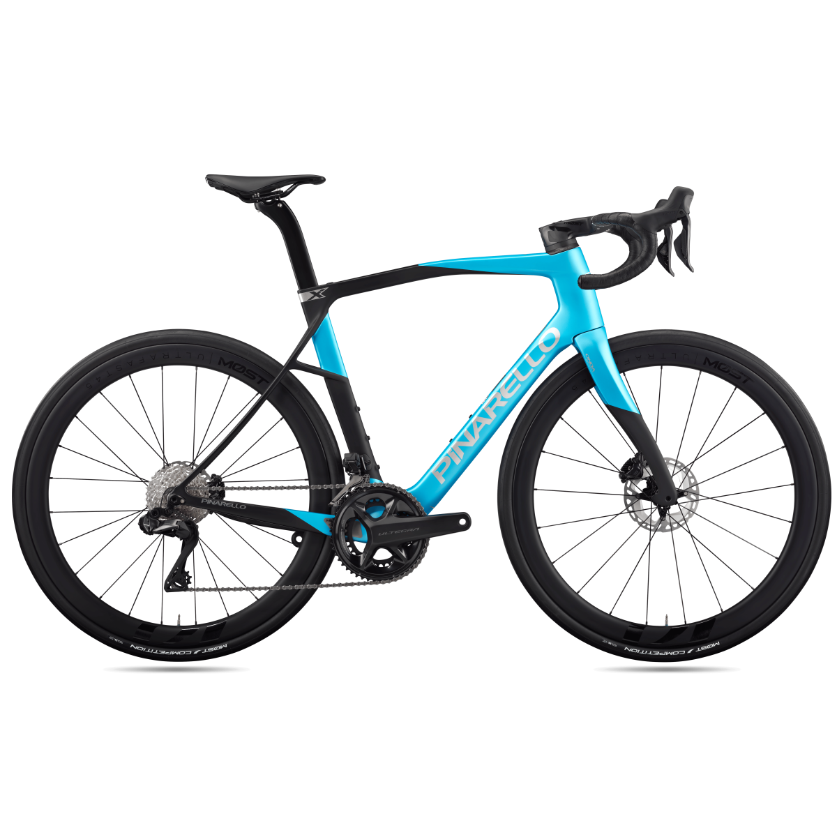 Pinarello X7 Disc Rennrad | Lagoon Blue Matt - Shimano Ulteg