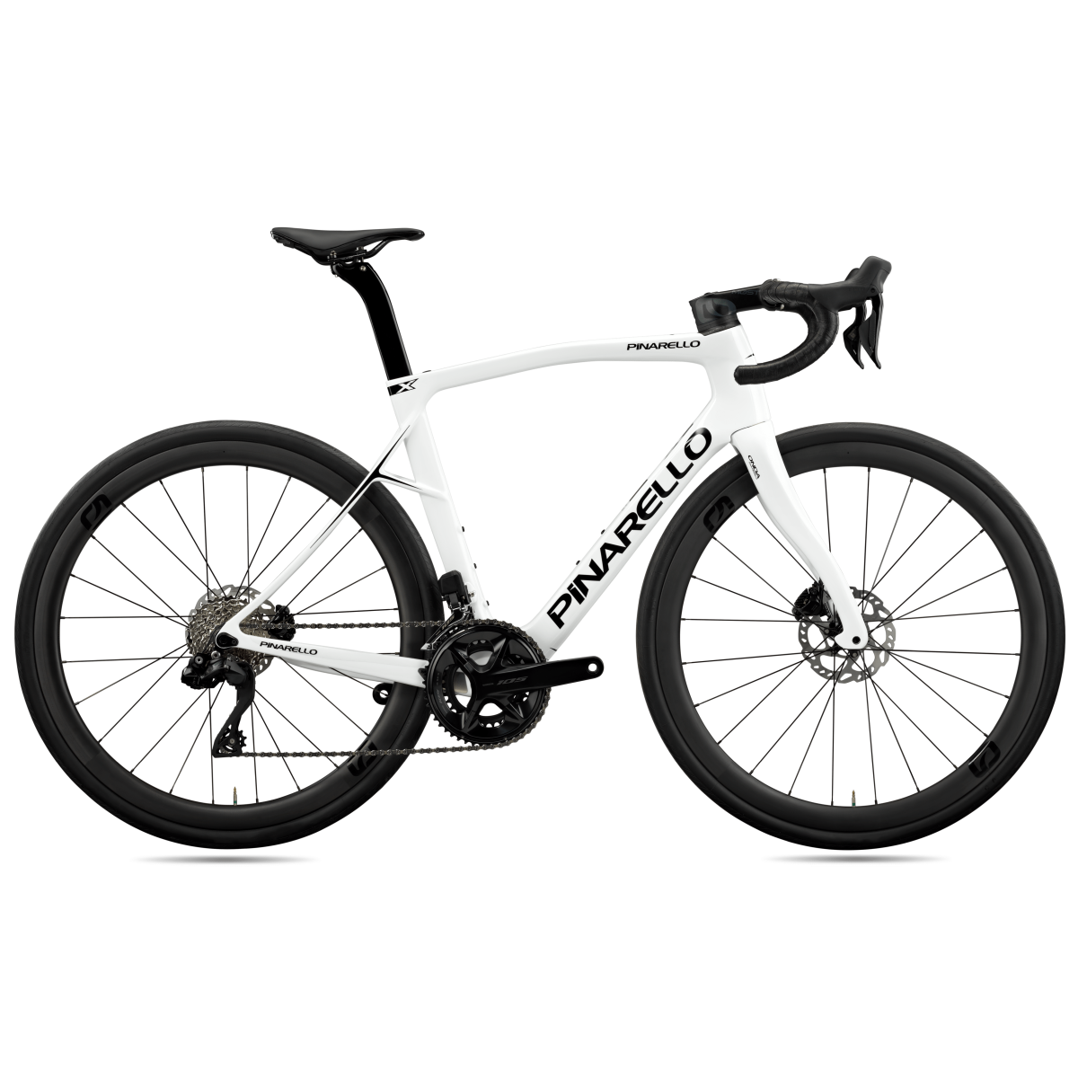 Pinarello X5 Disc Rennrad | Xolo White | 105 Di2 2x12