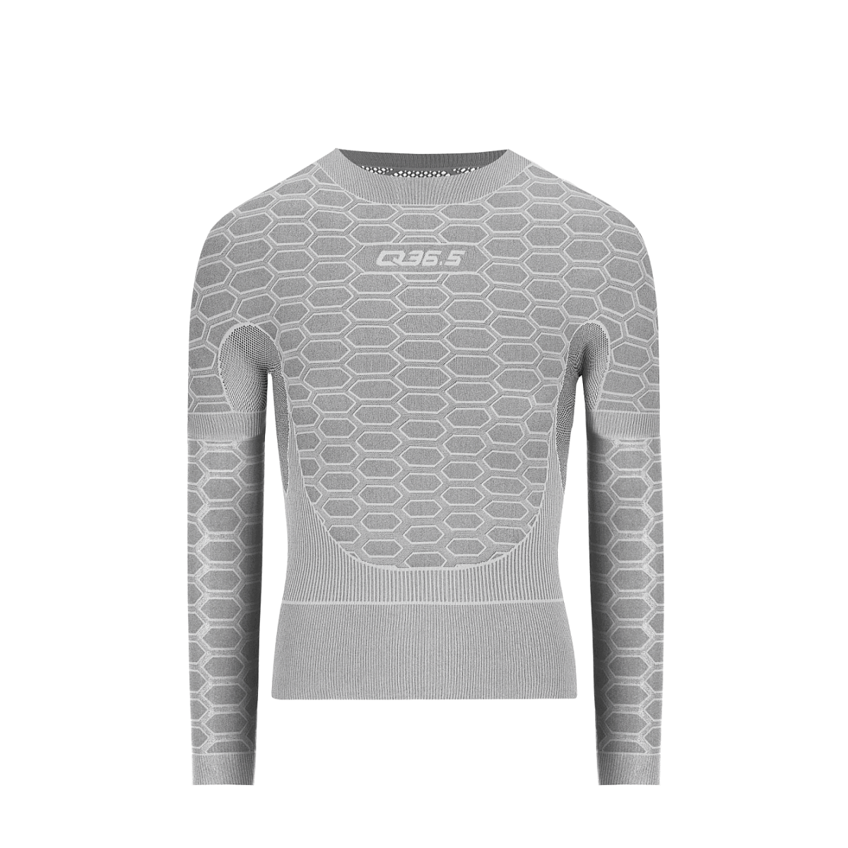 Q36.5 Base Layer 3 Radunterhemd Ice Grey Langarm