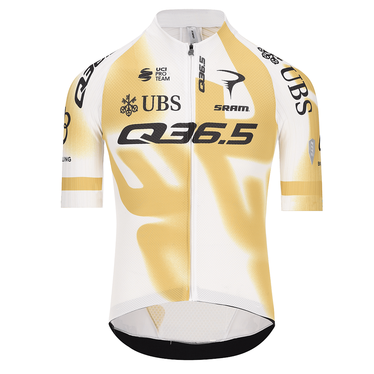 Q36.5 | Gregarius | Q36.5 ProTeam Off-Road Jersey | Gold-Whi