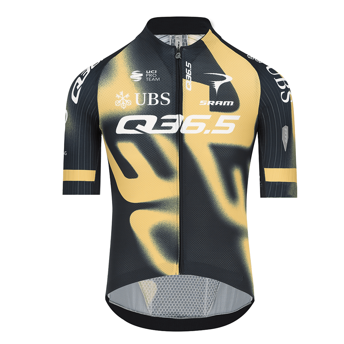 Q36.5 | Gregarius | Q36.5 ProTeam Off-Road Jersey | Gold-Bla