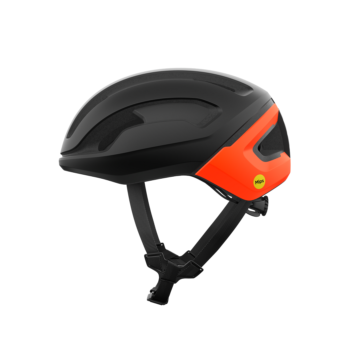 POC Omne Air MIPS Uranium Black Matt/Fluorescent Orange Matt