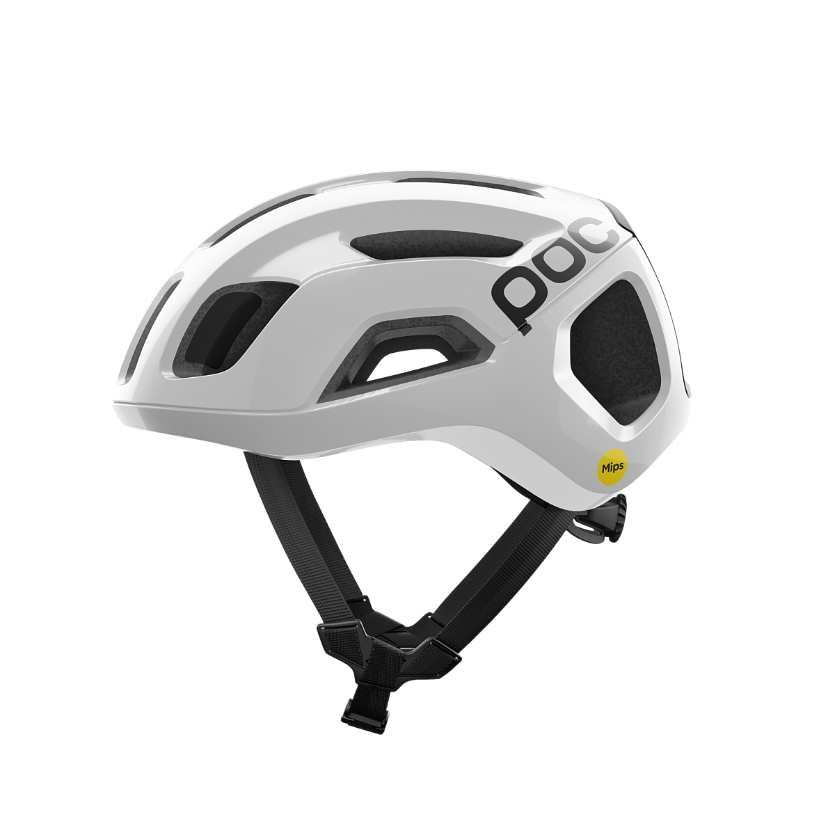POC Ventral AIR MIPS Hydrogen White/Uranium Black Matt w. Lo