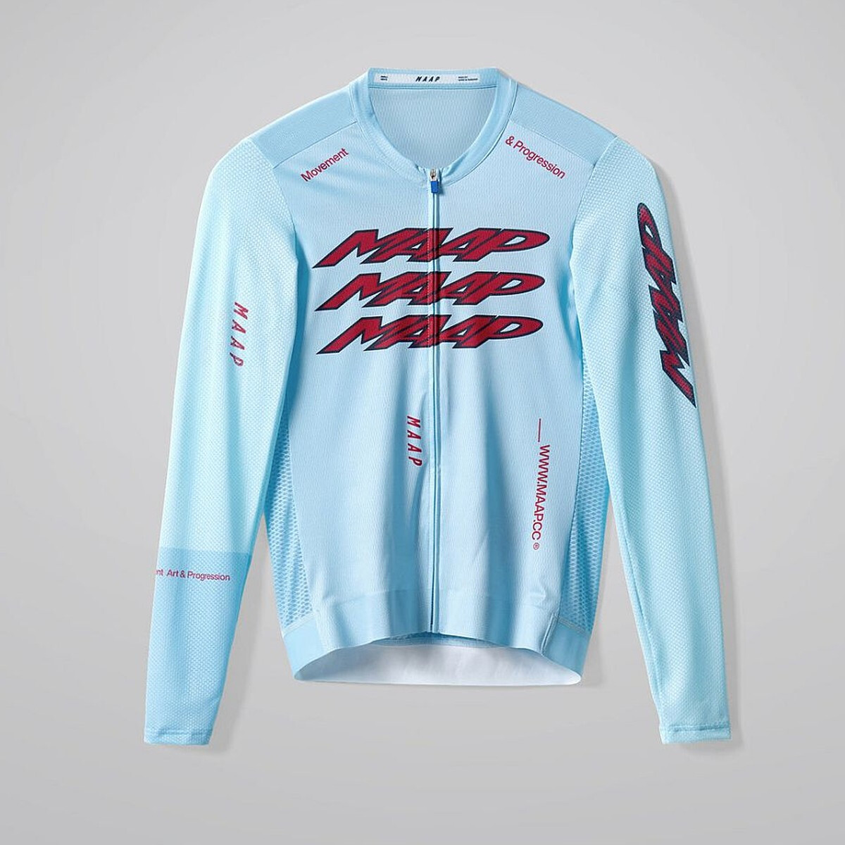 MAAP Pulse Pro Air Long Sleeve Jersey 3.0 Cerulean