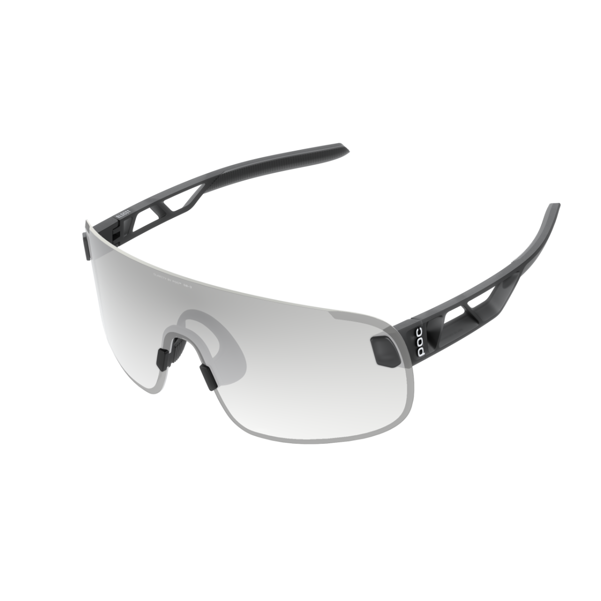POC Sonnenbrille Elicit Translucent Black / Clarity Road Pho