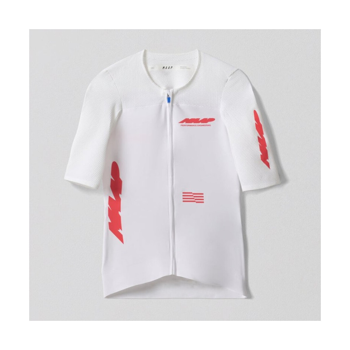 MAAP Womens Eclipse Pro Race Jersey White/Infrared