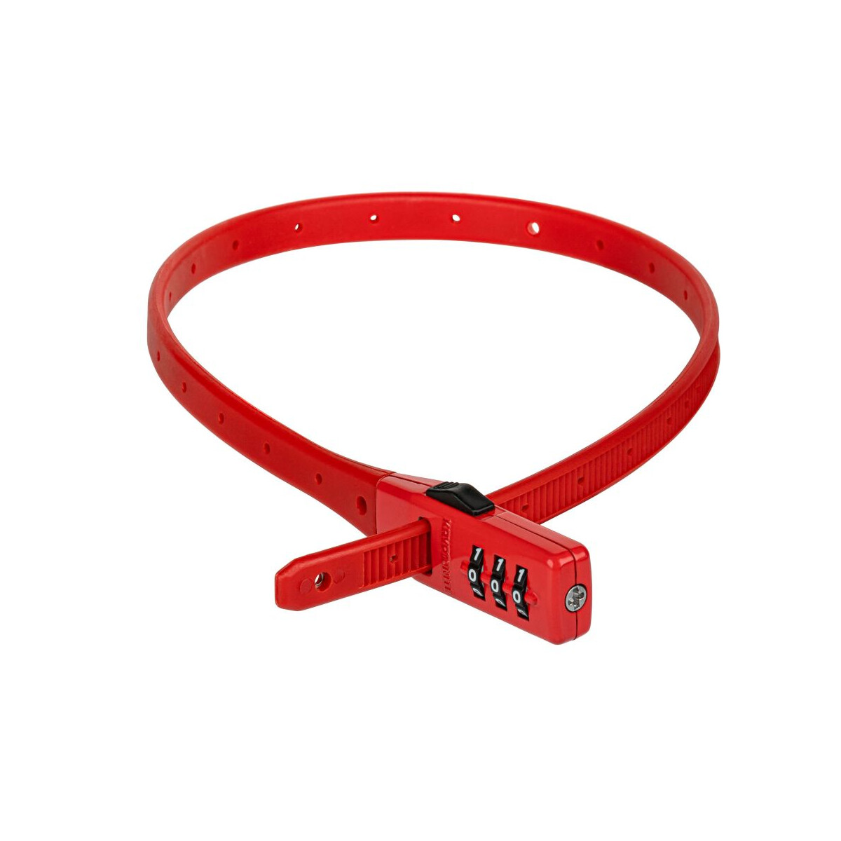 Kryptonite Click Lock Combo Mini-Zahlenschloss 53cm Rot